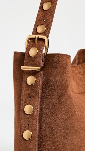 Image of Madewell Women's The Essential Bucket Tote in Suede