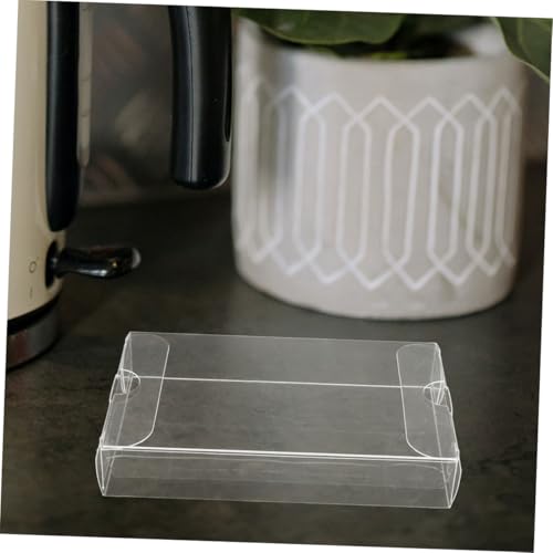 Estuche para cintas de audio protector y resistente PRETYZOOM en PVC transparente para 8 casetes 7