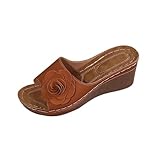 Ctreela Fashion Peep Toe Wedge Sandals, Womens 2026...