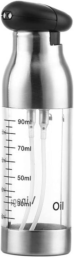 90ml Kitchen Stainless Spray Bottle for Oil Vinegar Soy Sauce Bbq Oiler Cooking Condiment Cookware