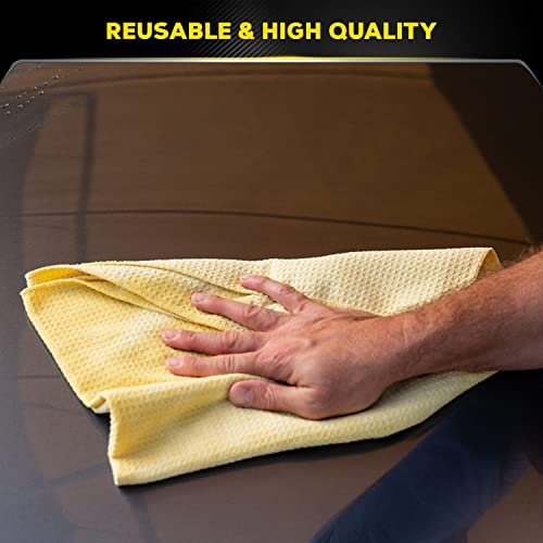 Meguiar's Water Magnet Microfiber Drying Towel, Premium Car Wash Microfiber Towel That’s Super Plush, Water Absorbent & Scratch-Free Big Microfiber Towels for Cars, 1 Pack