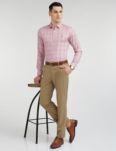 Image of Allen Solly Men Cotton Blend Regular Fit Shirt