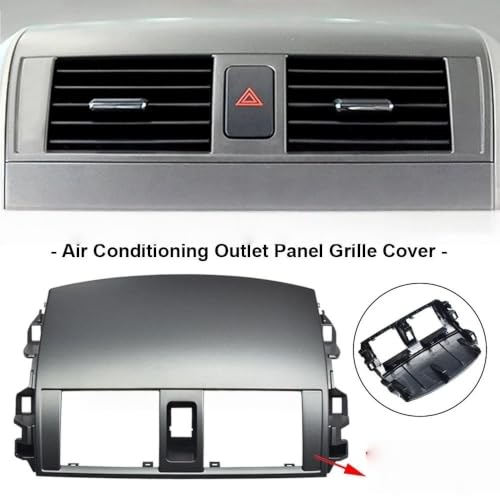 Rejilla de ventilación central para Corolla y Altis 2007-2013, panel de aire Single Framework B 7