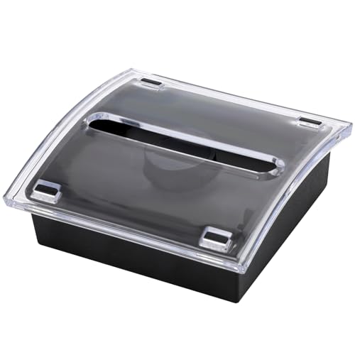 1 Pcs Pop Up Sticky Note Dispenser Sticky Note Holder Pop Up Note Dispenser Transparent Top for 3 x...