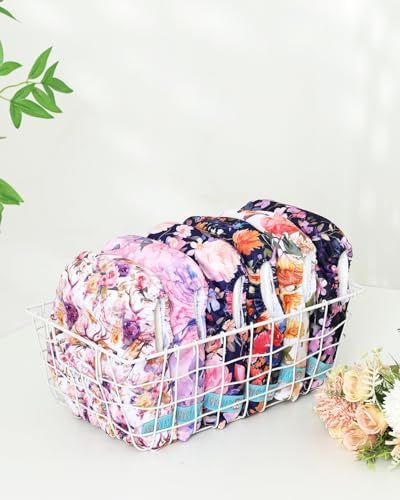 ALVABABY Baby Cloth Diaper 6 Pack Nappies With 12 Microfiber Inserts Reusable Adjustable Infant Toddler Boys Girls - 4