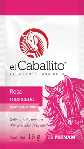 La Mejor Selección de Colorantes para Ropa , listamos los 10 mejores. 42 el Caballito, el único Colorante en Polvo para ropa color Rosa mexicano ¡Revive y cambia el color de tu prenda favorita! Sobre con 16g