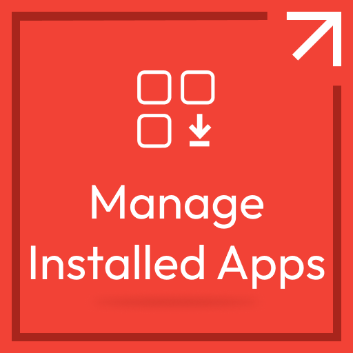 Manage Installed Applications - Shortcut to Open Fire TV Menu of installed apps