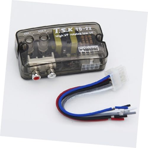 Convertidor de audio de automóvil adaptador de cable amplificador SHINEOFI 5