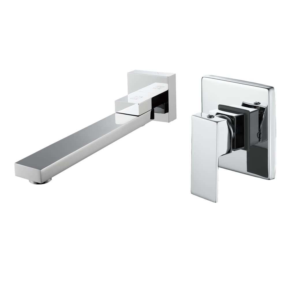 Robinet lavabo poignée unique pour une salle de bain familiale propre et design