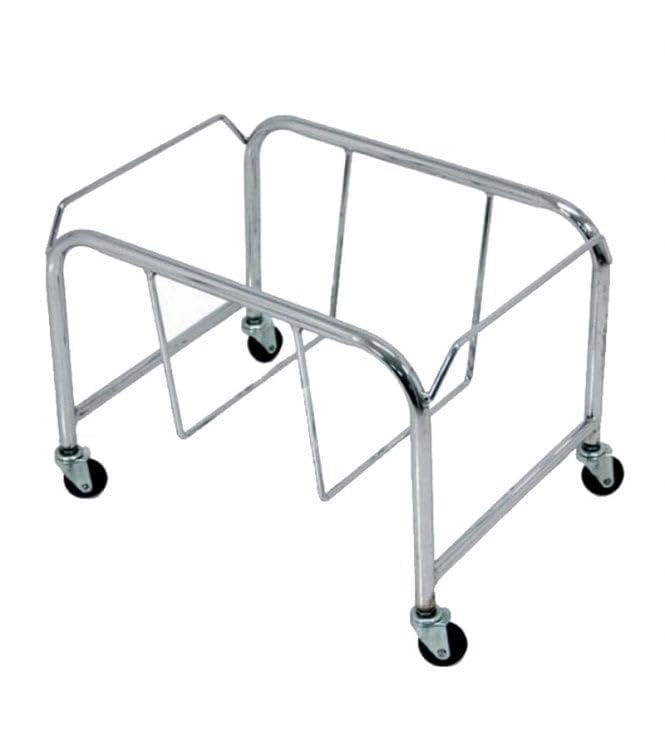 Retail Shop SUPERMARKETS 5 Tier Stacking Metal Baskets (BASKET STACKER WITH WHEELS) โ image 1