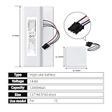 Zoom IMG-1 tghdmd batteria for aspirapolvere da