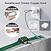 𝟐𝟎𝟐𝟔 𝐔𝐩𝐠𝐫𝐚𝐝𝐞𝐝 for Apple Watch Charger Magnetic Fast Charging Cable [2 in 1] Magnetic Wireless Charging Compatible with iWatch Series Ultra/10/9/8/7/6/SE/5/4/3/2-[3.3FT] Gray