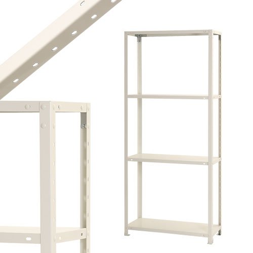 �X�`�[�����b�N�̃L�^�W�} �X�}�[�g���b�N NSTR-657 ��80×���s45×����180cm 4�i �z���C�g 40kg/�i