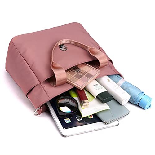 Small Nylon Cross Body Bag Purses For Women Tote Satchel Waterproof Crossbody Handbag Cute Purple Purse With Zipper Pocket Travel Messenger Women's Over The Shoulder Bag Ladies Casual Hand Bags Trendy #TOP6