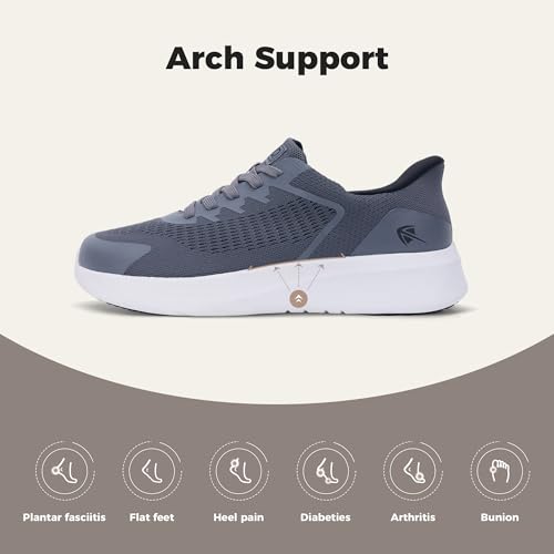 MEHOTO Men's Wide Walking Shoes | Tennis Minimalist Sneakers | Zero Drop Sole US 7-124