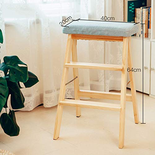 Taburete de escalera DASHADAO para cocina y biblioteca de casa 4