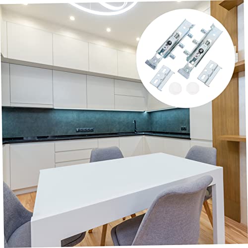 Tehaux 1 Pair Cabinet Hanging Code Hanger Hangers Metal Heavy Duty Metal Cabinet Shelf Supports Cabinet Door Hinges Steel Suspension Fitting Steel Cabinet Hanger Metal Wall Mount Hanger #TOP3