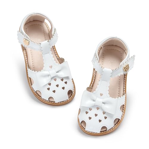 Image of GINFIVE Toddler Girls Sandals Girls Toddler Sandals Little Girls Kids Shoes