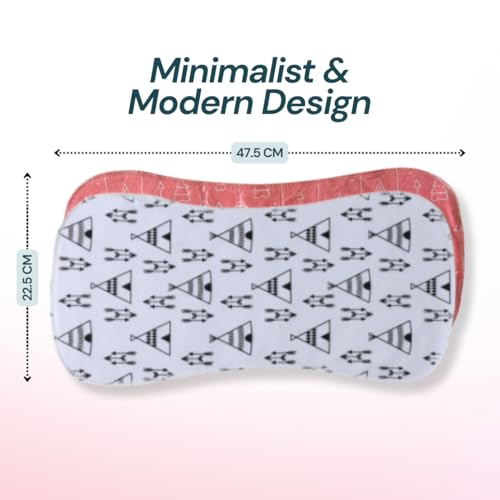 Blessique Burp Cloths Baby Girl, 5 Pieces Spillproof, New Born Essentials Must Have, Baby Bath Towels, Baby Essentials Must Have, Burp Clothes, Panales De Para Bebes, Baby Essentials, Baby Necessities2