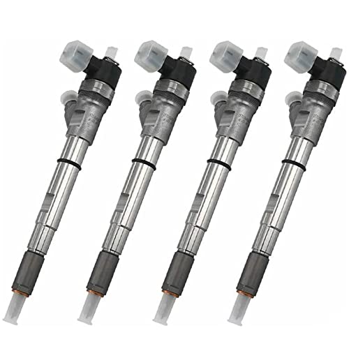Nayuank 4X Fuel Injector 0445110092 Compatible with Hyundai H-1 H350 STAREX for Kia Sorento 2.5 CRDi