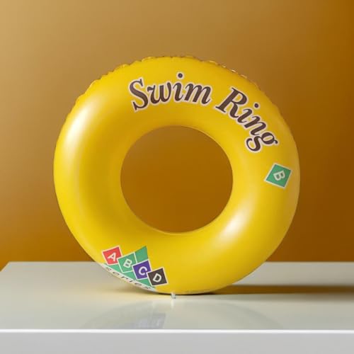 Image of Inflatable Swim Tube Ring for Kids (8-16 Years) | 70 cm Durable PVC Pool Float | Lightweight, Safe & Fun Swimming Ring for Pool, Beach & Summer Water Play