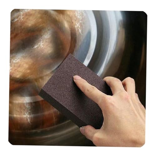 PEPLAYTAL 5 Piezas Esponjas de Limpieza Mágica Desincrustante Esponja de Nano Corindón para Cocina Platos y Ollas sin Rayas Duraderas Limpieza para Hogar y Restaurante Color Color Aleatorio