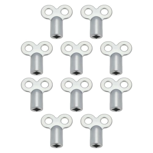 SG Store 10 Pcs 5mm Square Radiator Bleed Valve Keys