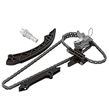 SYKRSS Engine Timing Chain Kit with Tensioner Compatible with BMW 1997-2006 X3 X5 Z3 Z4 M3 323Ci 325Ci 328Ci 330Ci 325xi 330xi 323i 325i 328i 330i 525i 528i 530i 2.5L 2.8L 3.0L 3.2L L6,11311432176