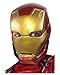 Produktbild Horror-Shop Iron Man Kinder-Halbmaske als Superhelden Kostümzubehör aus Avengers Civil War