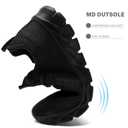Image of Men's Running Shoes Slip On Walking Comfortable Tennis Breathable Non Slip Athletic Gym Workout Cross Training Fashion Sneakers