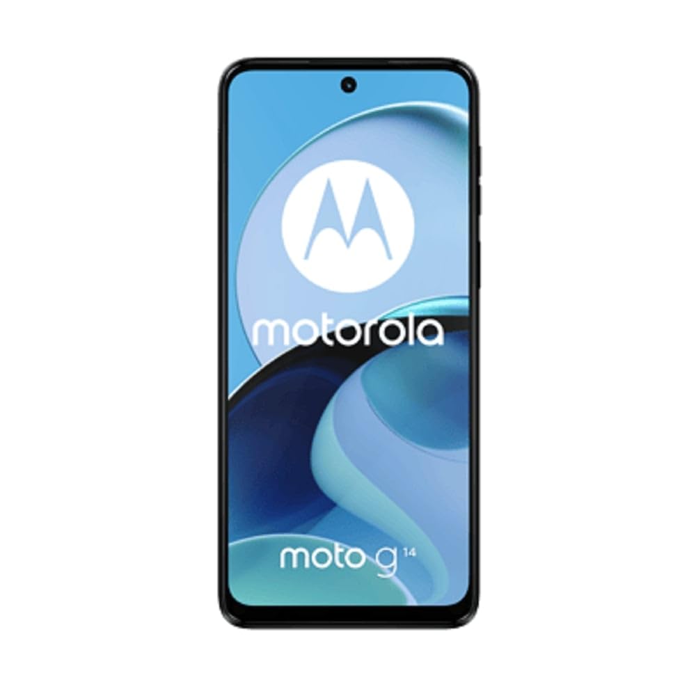 Motorola moto g14 (8/256 GB espandibile, Doppia fotocamera 50MP, Display 6.5" FHD+, Unisoc T616, batteria 5000 mAh, Dual SIM, Android 13, Cover Inclusa), Blu (Blue)