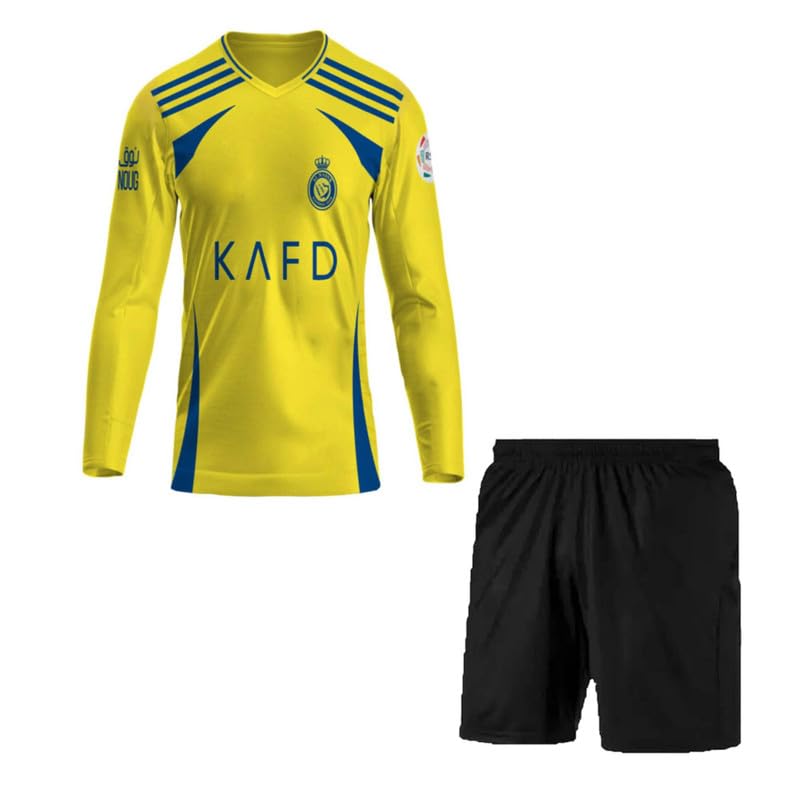Image of RJM Ronaldo 7 Jersey for (Men,Kids,Boys)(Medium 38,Multicolor-050) Polyester, Regular Fit