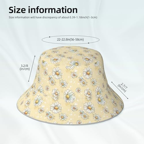 Image of Bucket Hat Double-Side-Wear Reversible Sun Hat Beach Travel Hiking for Women Men