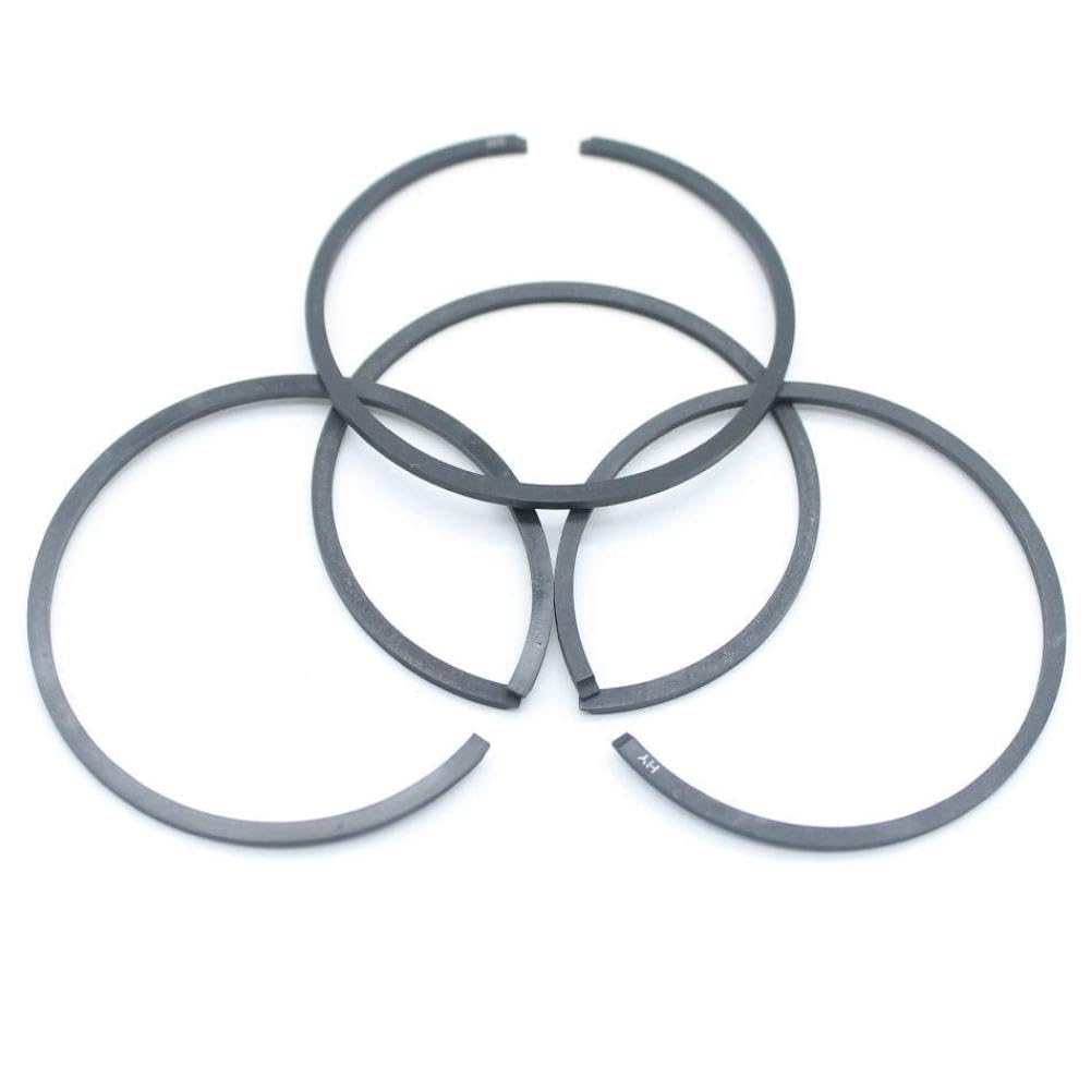 Mighty Scapers 4 Pcs 38Mm Piston Ring Replacement For Chainsaw Engine Repair Compatible With 137 Ef3600 3800 233 435Bp 735S 735T 935Dx 936 937 Gs370 Bc380t(4 Pcs)