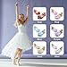 Amtidy Girls Dress Shoes Mary Jane Wedding Party Shoes Glitter Bridesmaids Princess Heels Shoes Pink Size 3.5 (Toddler/Little Kid/Big Kid)