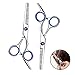 Produktbild OOFAY Haarschere Friseurscheren Damen und Herren Profi Mikroverzahnung Edelstahl Präziser Schnitt Professionelle Haarschere Leicht und Scharf,Mit Aufbewahrungstasche(2 Pack),Silber