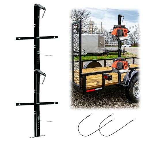 Rack For Trailers, Adjustable Leaf Blower Storage Holder For