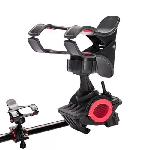 Supporto per telefono da moto - supporto per telefono da manubrio da moto | Portabiciclette da bicicletta | Mountain Biike Phones portatori | per smartphone di rotazione a 360 gradi per la