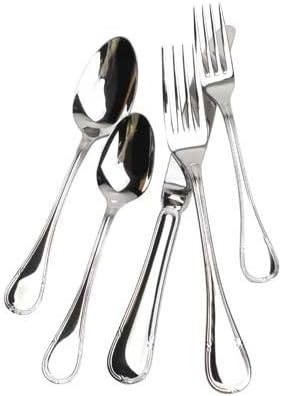 Couzon Vendome stainless 5pc Place setting (service for 1)