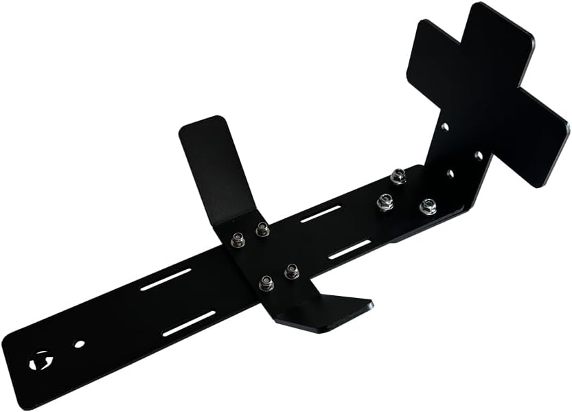 Steel Water Cooler Trailer Rack - 5 Gallon Cooler Holder Bracket for Open Landscape Trailers, Trucks, Tractors, and UTVs – Durable Mounting Solution for Convenient Hydration on The Go (red)