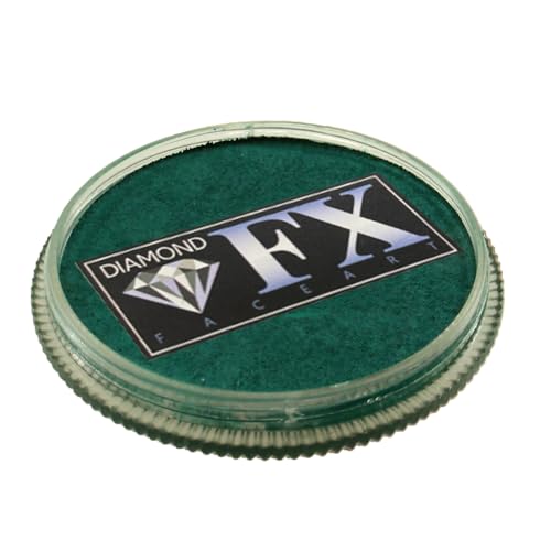 Diamond FX Metallic Face Paint - Green (30 gm)
