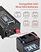 VEVOR Pure Sine Wave Inverter Charger, 6000 Watt, DC 48V to AC 120V, Battery Charger with LCD Display, Remote Control, Solar Inverter for Off-Grid Solar RV Boat Home, Compatible with Various Batteries