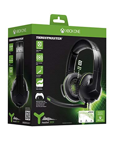 Headset Y-300X - Preto/Verde - Xbox One