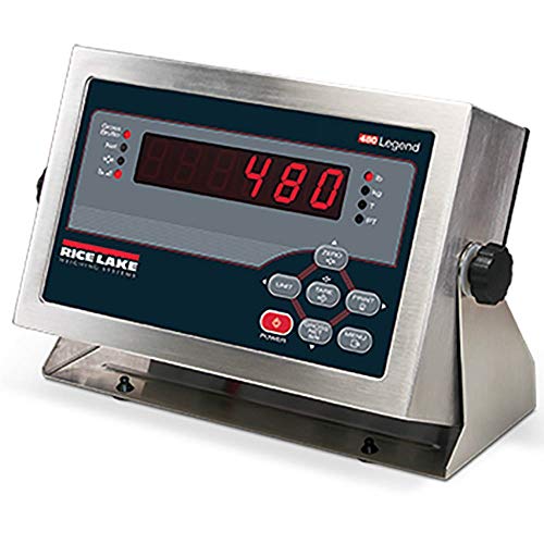 Rice Lake, 480 Legend Series, Digital Weight Indicator, 115 VAC, NTEP
