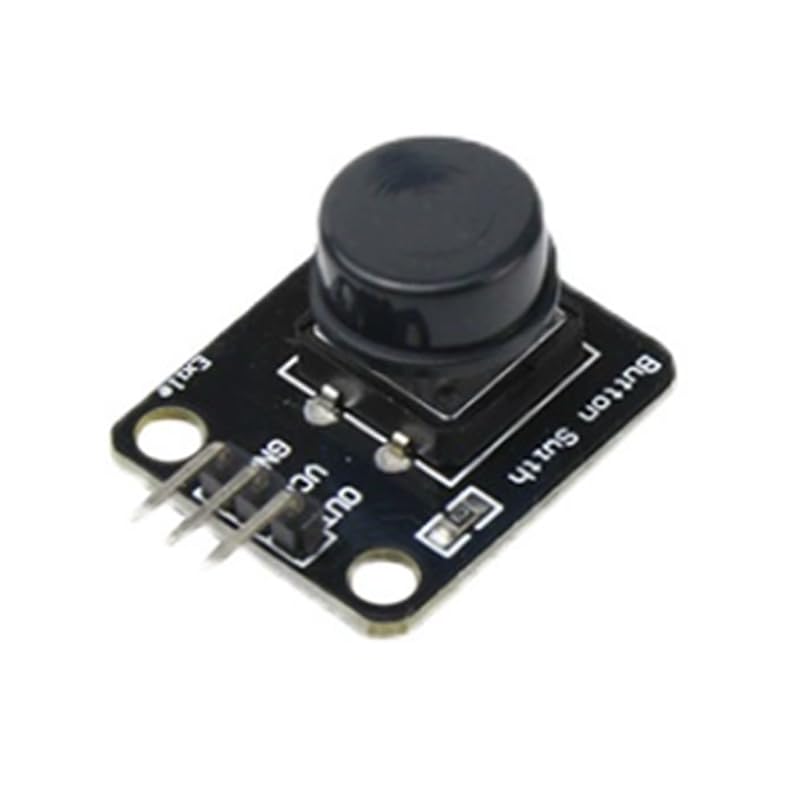 Miniatura 3 de 5 unidslote con tapa negro grande botón luz táctil interruptor módulo micro botón electrónico bloque de construcción