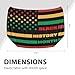 Black History Month Stars Stripes Flag Car Hood Cover Easy to Install Protector Elastic Fabrics Can be Washed Stretch Polyester Fabric Covers