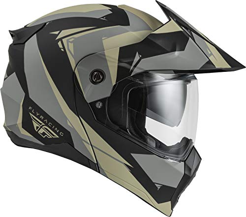 Fly Racing Odyssey Summit Helmet Matte Tan/Black/Grey Lg 73-8335L #TOP3