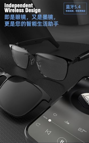 Gafas inteligentes con protección UV para música llamadas Bluetooth LWDSG-20 Pro 3