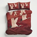 Instructions d'entretien:Cette housse de couette est facile à laver, lavable en machine à l'eau froide, sécher par culbutage à basse température, ne pas blanchir.