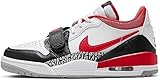 Jordan Men's Air Legacy 312 Low White/Fire Red-Black-Wolf Grey (CD7609 160) - 13